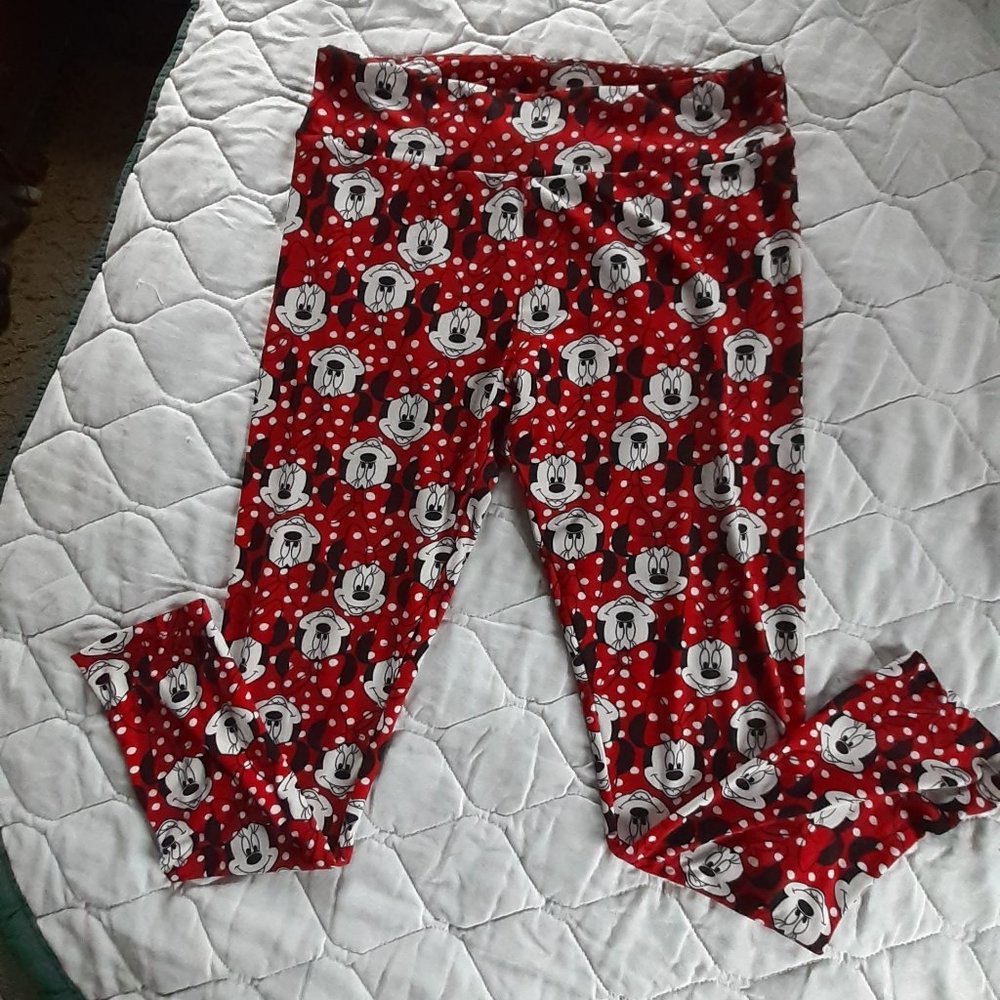 Lularoe Minnie Mouse Leggings.